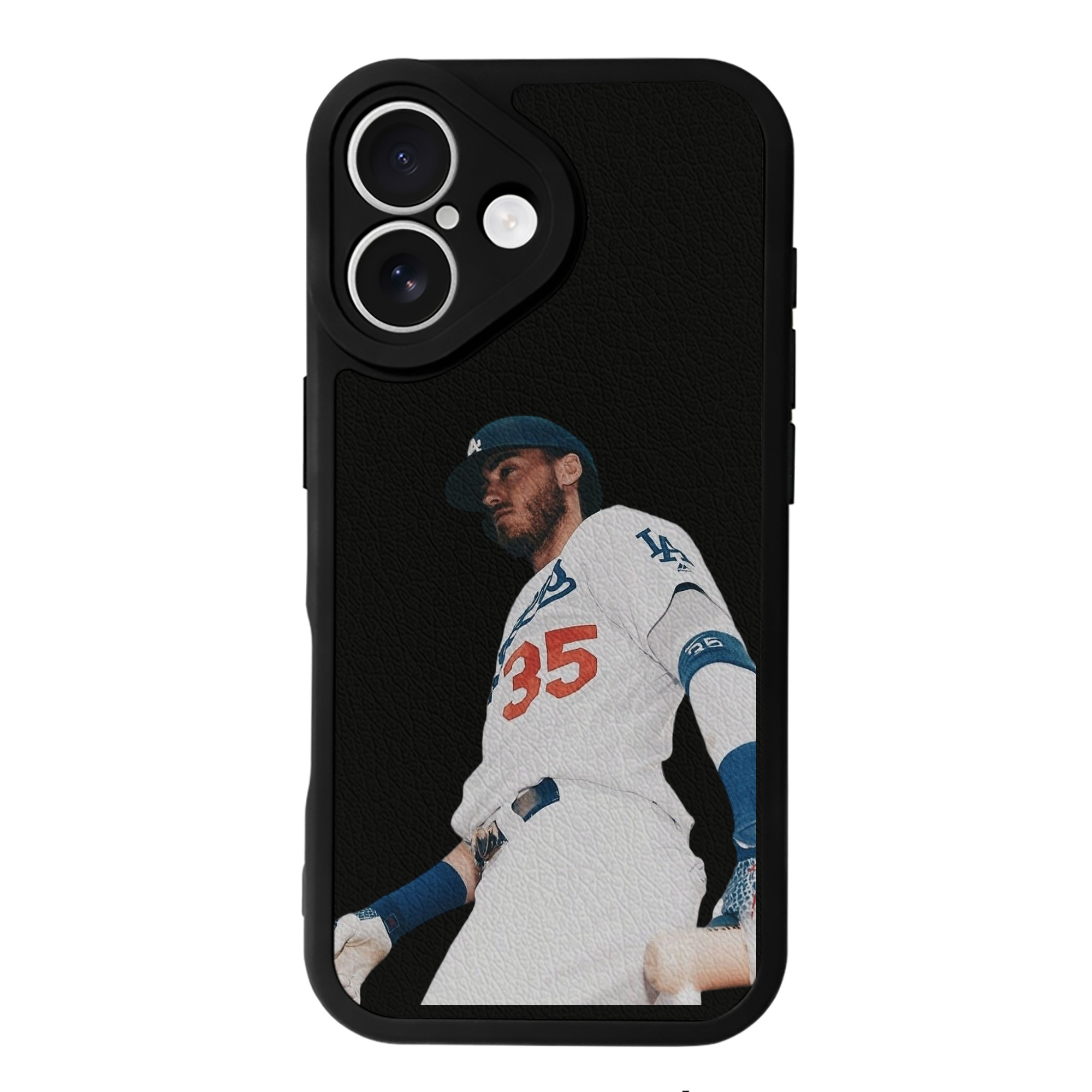  IPhone 16 Silicone Leather Case – UV Print, Lambskin Texture – Perfect Fit, Wireless Charging Compatible, Scratch Resistant, Precise Cutouts – Stylish Protection For IPhone 16